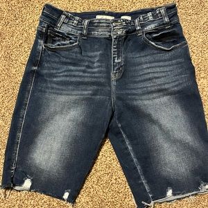 Kancan Signature High Rise Denim Shorts size 31